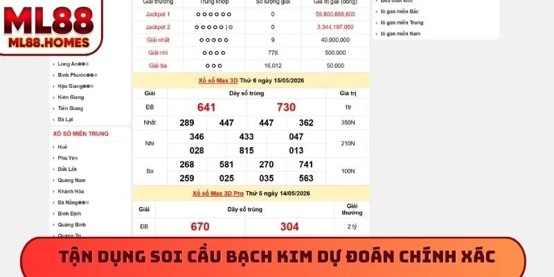 Tận dụng soi cầu bạch kim dự đoán chính xác